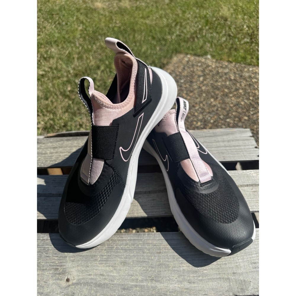 Nike Flex Plus Big Kids Casual‎ Running Shoe Black/Pink  Size 6Y